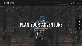 Fashion & Style website templates - Backpack Store