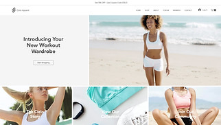 Fashion & Style website templates - Sportswear Store