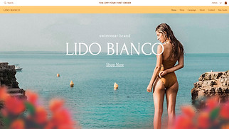 Fashion & Style website templates - Swimwear Store