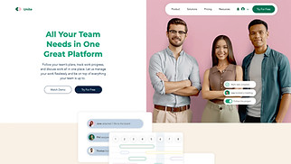 Technology & Apps website templates - Enterprise Solutions Company