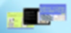 Homepage overlapping an upcoming events page for an exhibitions company. Both pages have bold text and tiled images showcasing events. There is a text box above the home page.Homepage overlapping an upcoming events page for an exhibitions company. Both pages have bold text and tiled images showcasing events. There is a text box above the home page.